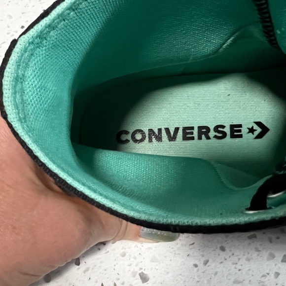 Converse Psychedelic Hoops Black Hi Top Sneaker - Picture 8 of 9